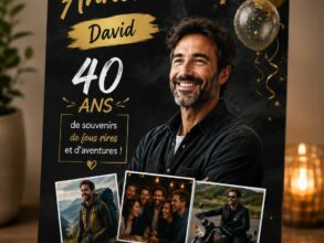 Plaque aluminium personnalisée en sublimation Les Créas d’Alex