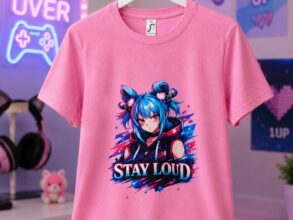 Tee-shirt enfant personnalisé Les Créas d’Alex